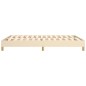 vidaXL Boxspringbett Creme 140x200 cm Stoff vidaXL Boxspringbett Creme 140x200 cm Stoff