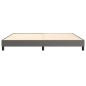 vidaXL Bettgestell Grau 200x200 cm Kunstleder vidaXL Bettgestell Grau 200x200 cm Kunstleder