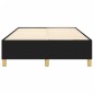 vidaXL Boxspringbett Schwarz 120x200 cm Stoff vidaXL Boxspringbett Schwarz 120x200 cm Stoff