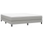 vidaXL Bettgestell Hellgrau 180×200 cm Stoff vidaXL Bettgestell Hellgrau 180×200 cm Stoff