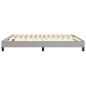 vidaXL Bettgestell Hellgrau 180×200 cm Stoff vidaXL Bettgestell Hellgrau 180×200 cm Stoff
