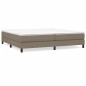 vidaXL Bettgestell Taupe 200x200 cm Stoff vidaXL Bettgestell Taupe 200x200 cm Stoff