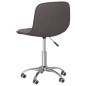 Esszimmerstühle 2 Stk. Drehbar Taupe Stoff Esszimmerstühle 2 Stk. Drehbar Taupe Stoff
