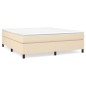 vidaXL Boxspringbett Creme 180x200 cm Stoff vidaXL Boxspringbett Creme 180x200 cm Stoff