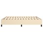 vidaXL Boxspringbett Creme 180x200 cm Stoff vidaXL Boxspringbett Creme 180x200 cm Stoff