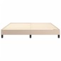 vidaXL Bettgestell Cappuccino-Braun 160x200 cm Kunstleder vidaXL Bettgestell Cappuccino-Braun 160x200 cm Kunstleder