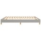 vidaXL Boxspringbett Hellgrau 180x200 cm Stoff vidaXL Boxspringbett Hellgrau 180x200 cm Stoff