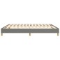 vidaXL Bettgestell Dunkelgrau 160x200 cm Stoff vidaXL Bettgestell Dunkelgrau 160x200 cm Stoff