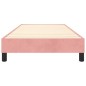 vidaXL Boxspringbett Rosa 100x200 cm Samt vidaXL Boxspringbett Rosa 100x200 cm Samt