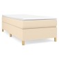 vidaXL Bettgestell Creme 80x200 cm Stoff vidaXL Bettgestell Creme 80x200 cm Stoff