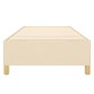 vidaXL Bettgestell Creme 80x200 cm Stoff vidaXL Bettgestell Creme 80x200 cm Stoff