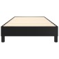 vidaXL Boxspringbett Schwarz 90x190 cm Kunstleder vidaXL Boxspringbett Schwarz 90x190 cm Kunstleder
