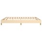vidaXL Boxspringbett Creme 160x200 cm Stoff vidaXL Boxspringbett Creme 160x200 cm Stoff