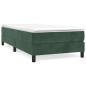 vidaXL Bettgestell Dunkelgrün 90x200 cm Samt vidaXL Bettgestell Dunkelgrün 90x200 cm Samt