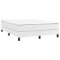 vidaXL Boxspringbett Weiß 140x190 cm Kunstleder vidaXL Boxspringbett Weiß 140x190 cm Kunstleder