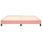 vidaXL Boxspringbett Rosa 180x200 cm Samt vidaXL Boxspringbett Rosa 180x200 cm Samt
