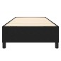 vidaXL Boxspringbett Schwarz 100x200 cm Stoff vidaXL Boxspringbett Schwarz 100x200 cm Stoff
