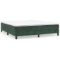 vidaXL Bettgestell Dunkelgrün 180x200 cm Samt vidaXL Bettgestell Dunkelgrün 180x200 cm Samt