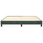 vidaXL Bettgestell Dunkelgrün 180x200 cm Samt vidaXL Bettgestell Dunkelgrün 180x200 cm Samt