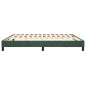 vidaXL Bettgestell Dunkelgrün 180x200 cm Samt vidaXL Bettgestell Dunkelgrün 180x200 cm Samt