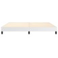 vidaXL Boxspringbett Weiß 200x200 cm Kunstleder vidaXL Boxspringbett Weiß 200x200 cm Kunstleder