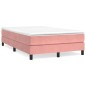 vidaXL Boxspringbett Rosa 120x200 cm Samt vidaXL Boxspringbett Rosa 120x200 cm Samt