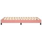 vidaXL Boxspringbett Rosa 120x200 cm Samt vidaXL Boxspringbett Rosa 120x200 cm Samt