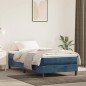 vidaXL Boxspringbett Dunkelblau 90x190 cm Samt vidaXL Boxspringbett Dunkelblau 90x190 cm Samt