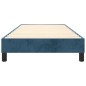 vidaXL Boxspringbett Dunkelblau 90x190 cm Samt vidaXL Boxspringbett Dunkelblau 90x190 cm Samt