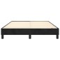vidaXL Boxspringbett Schwarz 140x190 cm Samt vidaXL Boxspringbett Schwarz 140x190 cm Samt