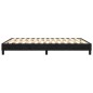 vidaXL Boxspringbett Schwarz 140x190 cm Samt vidaXL Boxspringbett Schwarz 140x190 cm Samt