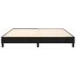 vidaXL Boxspringbett Schwarz 160x200 cm Samt vidaXL Boxspringbett Schwarz 160x200 cm Samt