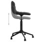 Esszimmerstühle 2 Stk. Drehbar Schwarz Samt Esszimmerstühle 2 Stk. Drehbar Schwarz Samt