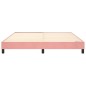 vidaXL Boxspringbett Rosa 160x200 cm Samt vidaXL Boxspringbett Rosa 160x200 cm Samt