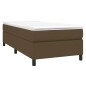 vidaXL Boxspringbett Dunkelbraun 90x200 cm Stoff vidaXL Boxspringbett Dunkelbraun 90x200 cm Stoff
