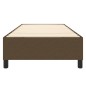 vidaXL Boxspringbett Dunkelbraun 90x200 cm Stoff vidaXL Boxspringbett Dunkelbraun 90x200 cm Stoff