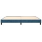 vidaXL Boxspringbett Dunkelblau 200x200 cm Samt vidaXL Boxspringbett Dunkelblau 200x200 cm Samt