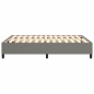 vidaXL Boxspringbett Dunkelgrau 140x190 cm Stoff vidaXL Boxspringbett Dunkelgrau 140x190 cm Stoff