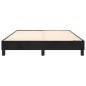 vidaXL Boxspringbett Schwarz 140x200 cm Samt vidaXL Boxspringbett Schwarz 140x200 cm Samt