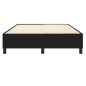 vidaXL Boxspringbett Schwarz 140x200 cm Stoff vidaXL Boxspringbett Schwarz 140x200 cm Stoff