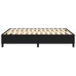 vidaXL Boxspringbett Schwarz 140x200 cm Stoff vidaXL Boxspringbett Schwarz 140x200 cm Stoff