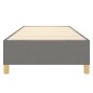 vidaXL Boxspringbett Dunkelgrau 90x190 cm Stoff vidaXL Boxspringbett Dunkelgrau 90x190 cm Stoff