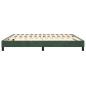 vidaXL Bettgestell ohne Matratze Dunkelgrün 160x200 cm Samt vidaXL Bettgestell ohne Matratze Dunkelgrün 160x200 cm Samt