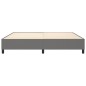 vidaXL Boxspringbett Dunkelgrau 200x200 cm Stoff vidaXL Boxspringbett Dunkelgrau 200x200 cm Stoff