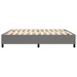 vidaXL Boxspringbett Dunkelgrau 200x200 cm Stoff vidaXL Boxspringbett Dunkelgrau 200x200 cm Stoff