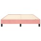 vidaXL Boxspringbett Rosa 140x200 cm Samt vidaXL Boxspringbett Rosa 140x200 cm Samt