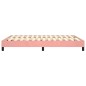 vidaXL Boxspringbett Rosa 140x200 cm Samt vidaXL Boxspringbett Rosa 140x200 cm Samt