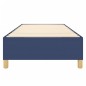 vidaXL Boxspringbett Blau 80x200 cm Stoff vidaXL Boxspringbett Blau 80x200 cm Stoff