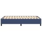 vidaXL Boxspringbett Blau 120x200 cm Stoff vidaXL Boxspringbett Blau 120x200 cm Stoff