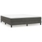 vidaXL Bettgestell Dunkelgrau 160x200 cm Samt vidaXL Bettgestell Dunkelgrau 160x200 cm Samt